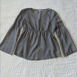 Mimi Maternity Silk Blouse